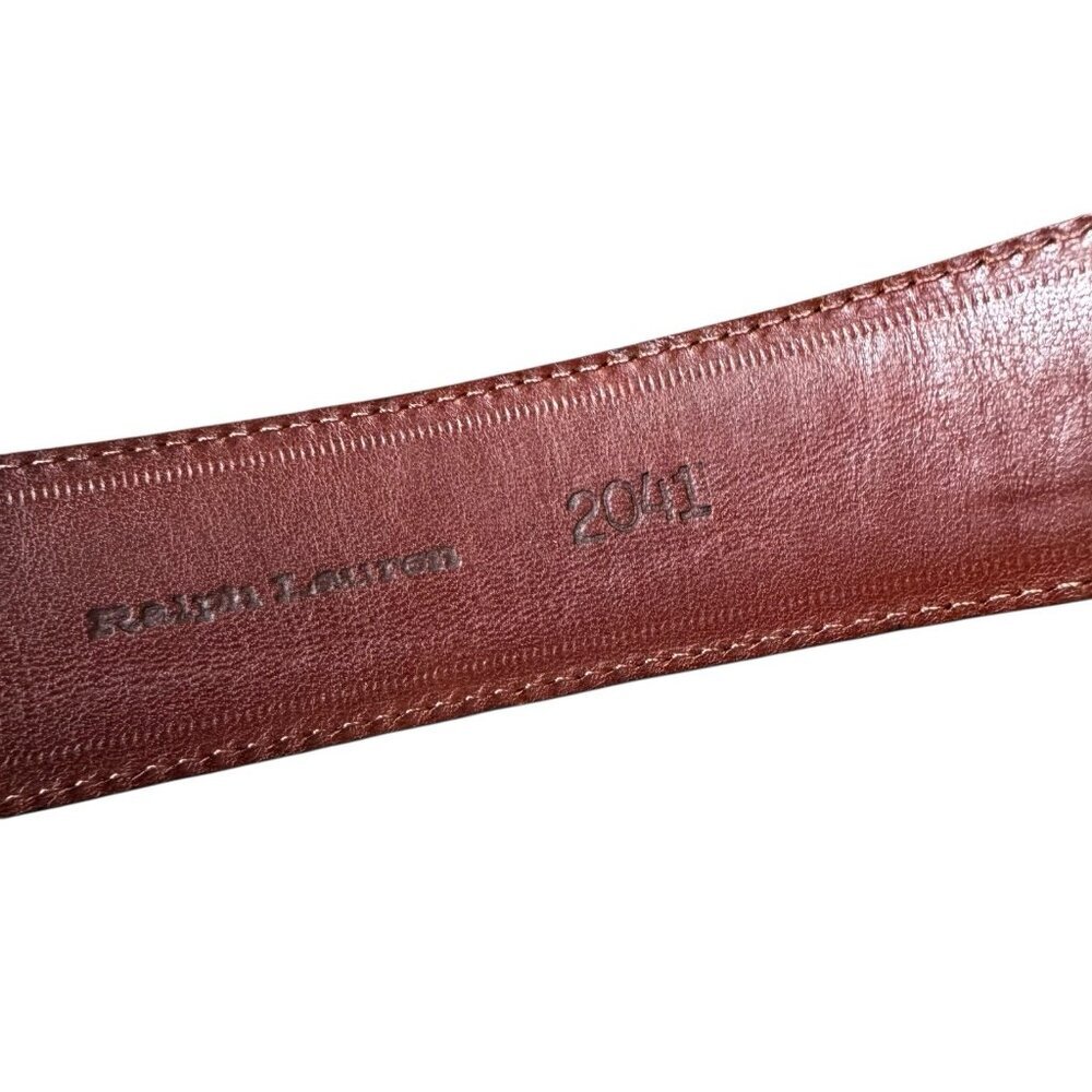 RALPH LAUREN Belt Collection Genuine Alligator Women's Size 28 black - Picture 10 of 14